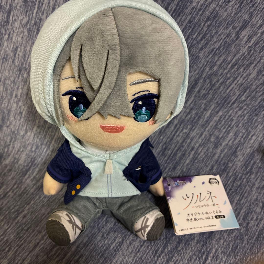 ツルネ －つながりの一射－ オリジナルぬいぐるみ 学生服ver. 2 2体