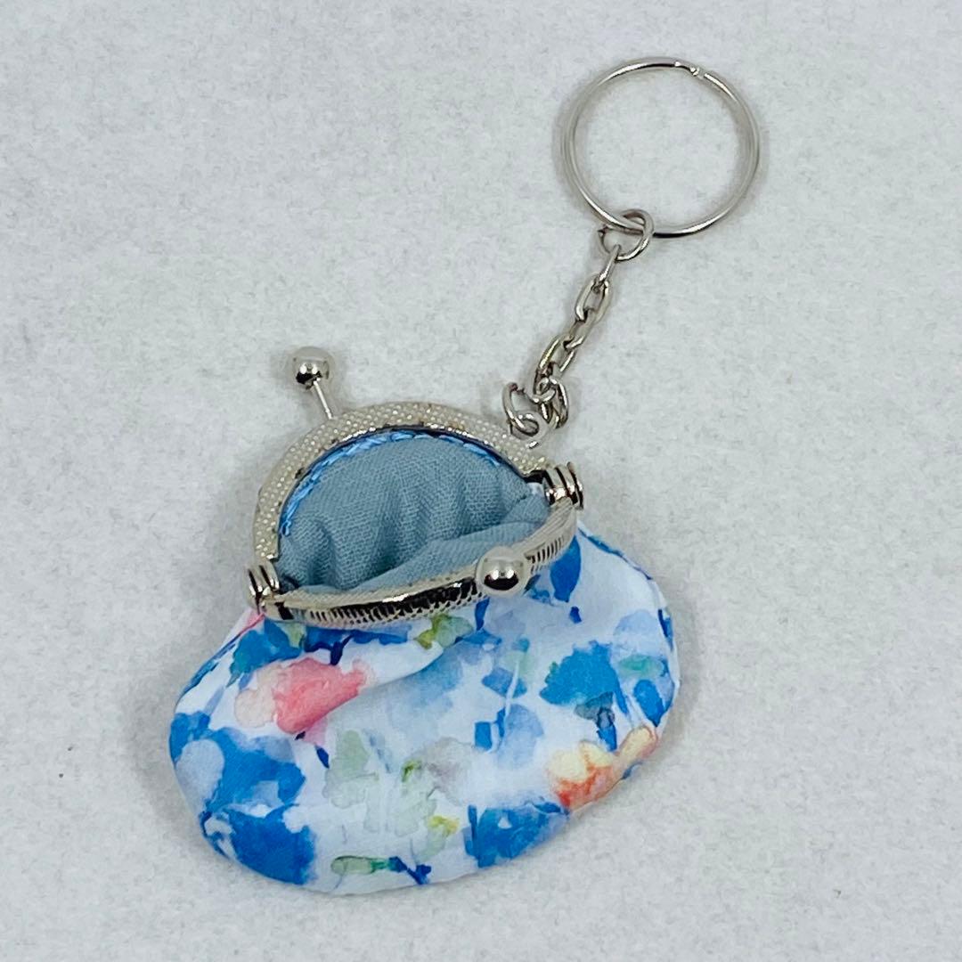 リバティ ハンドメイド がま口キーホルダー552