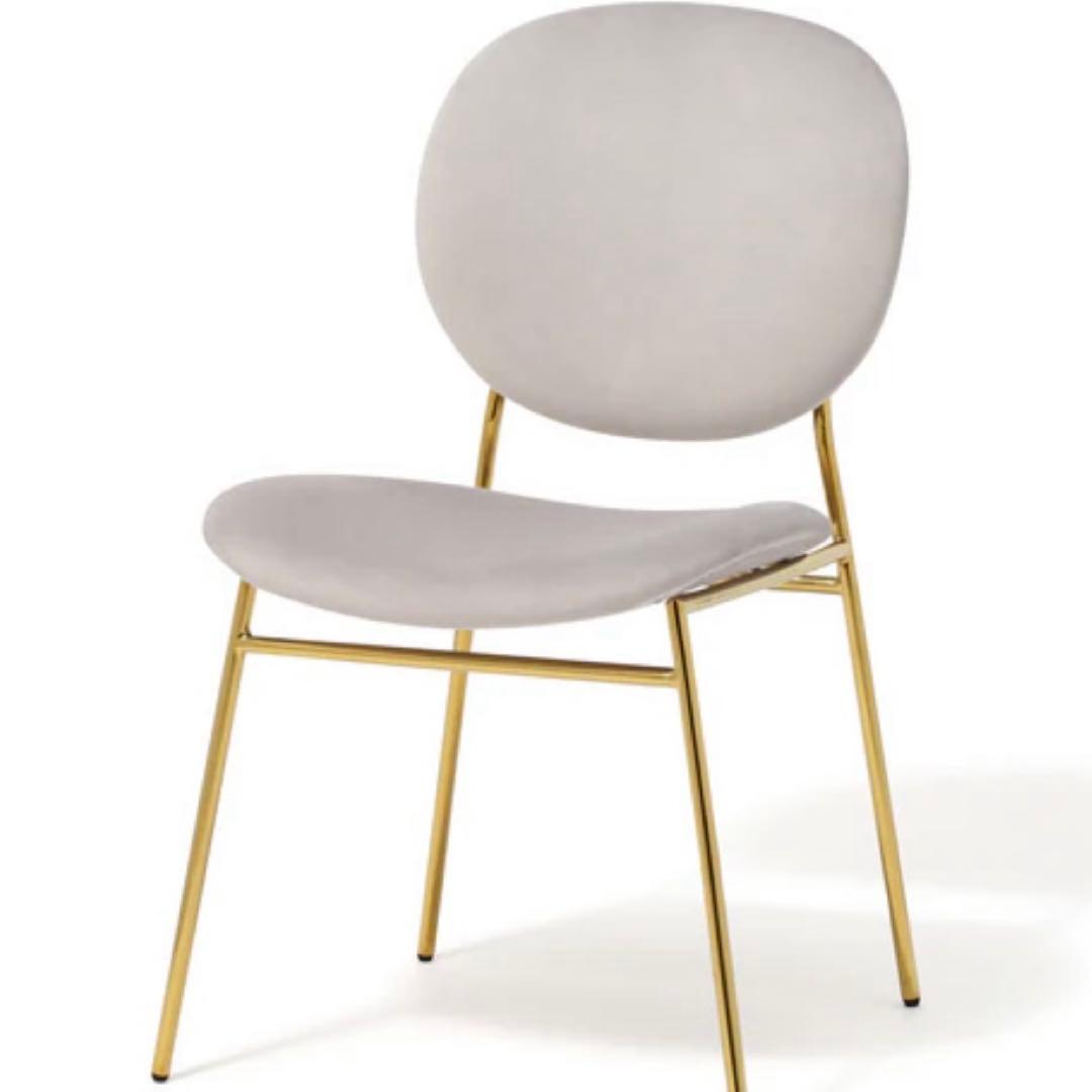 Francfranc大理石ダイニングテーブル　チェア2 つ　3点セット