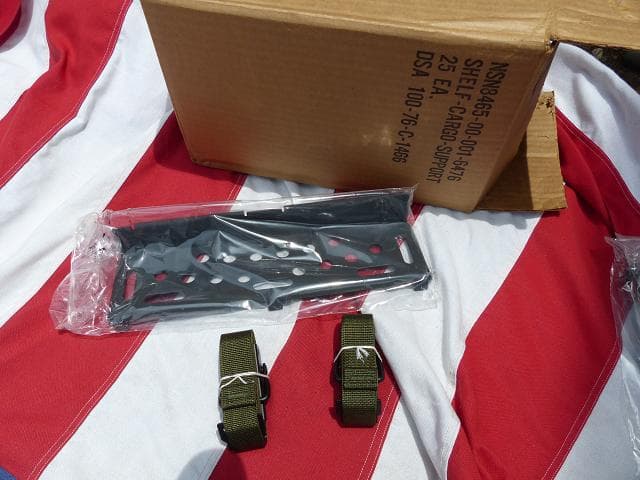 1976” 米軍 アリス カーゴサポート シェルフ ストラップ2本 153