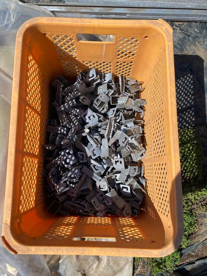 【引き取り限定】ビニールハウス連棟用レインペット