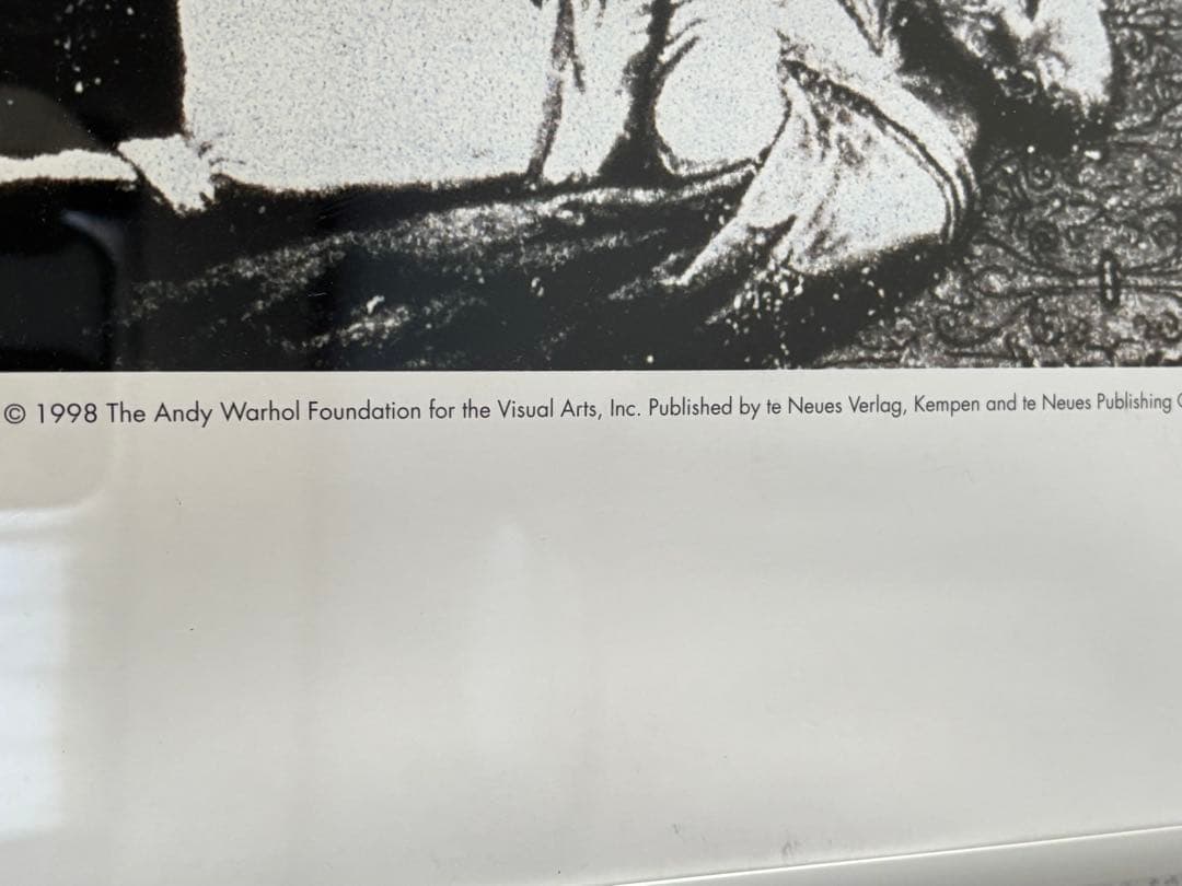 アンディ・ウォーホル ヴィンテージポスター 最後の晩餐 1998年発行 財団印1