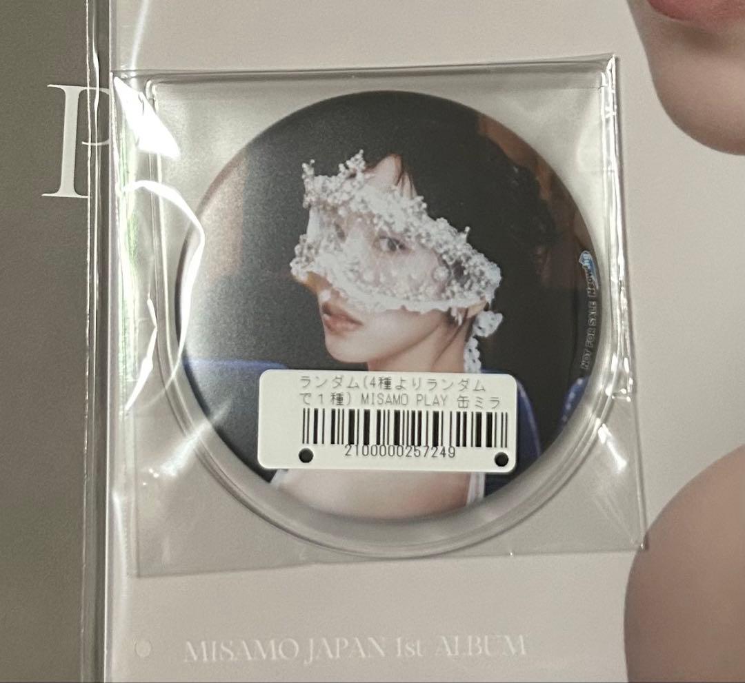 MISAMO PLAY ミナ ネオウィング特典缶ミラー（ミナ）付き - メルカリ