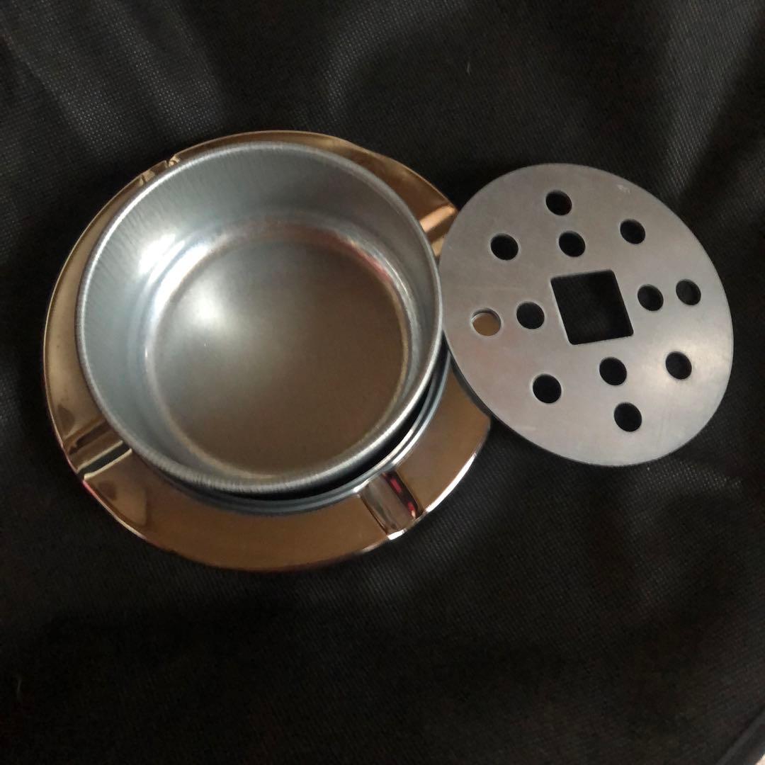 未使用　スタンド灰皿　ピンク　レトロ　アンティーク　ヴィンテージ