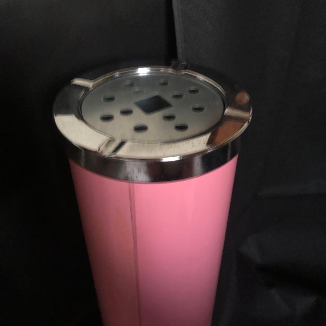 未使用　スタンド灰皿　ピンク　レトロ　アンティーク　ヴィンテージ