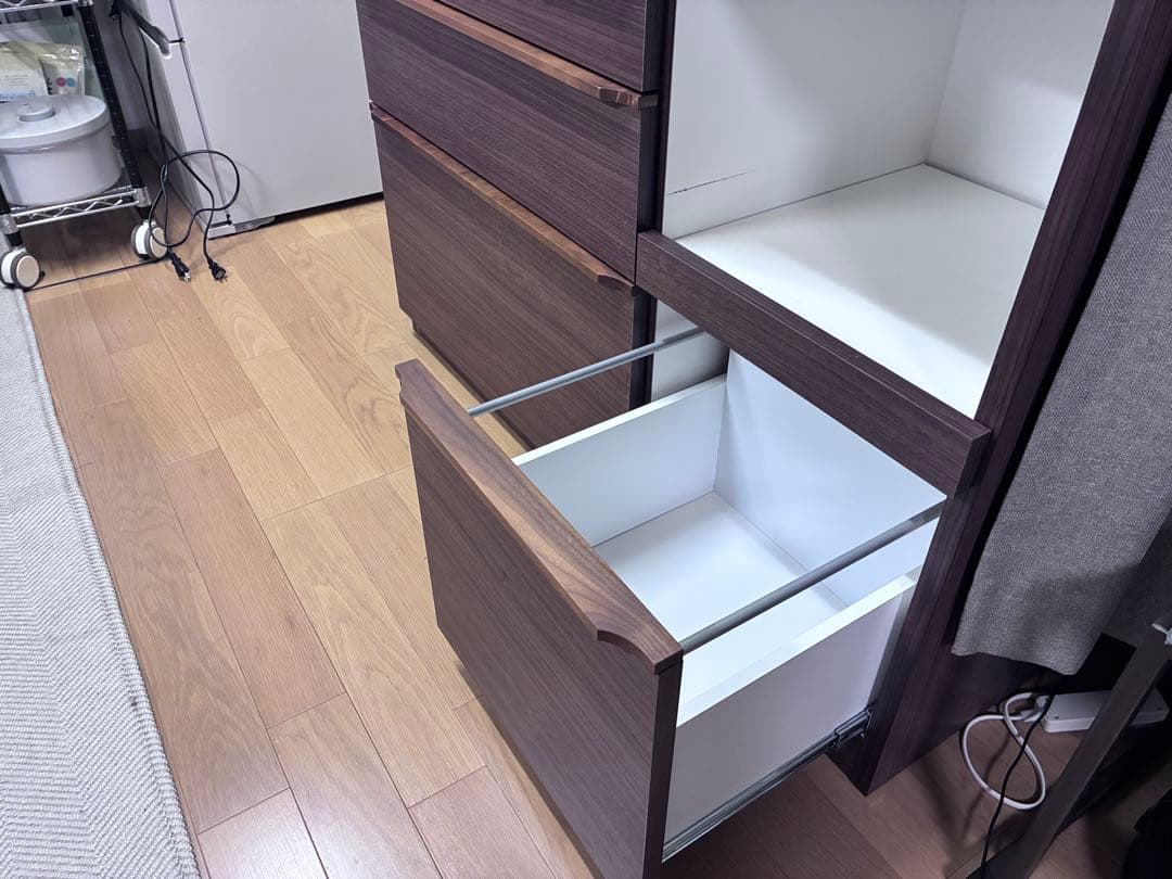 W1200食器棚 スライドカウンター付き