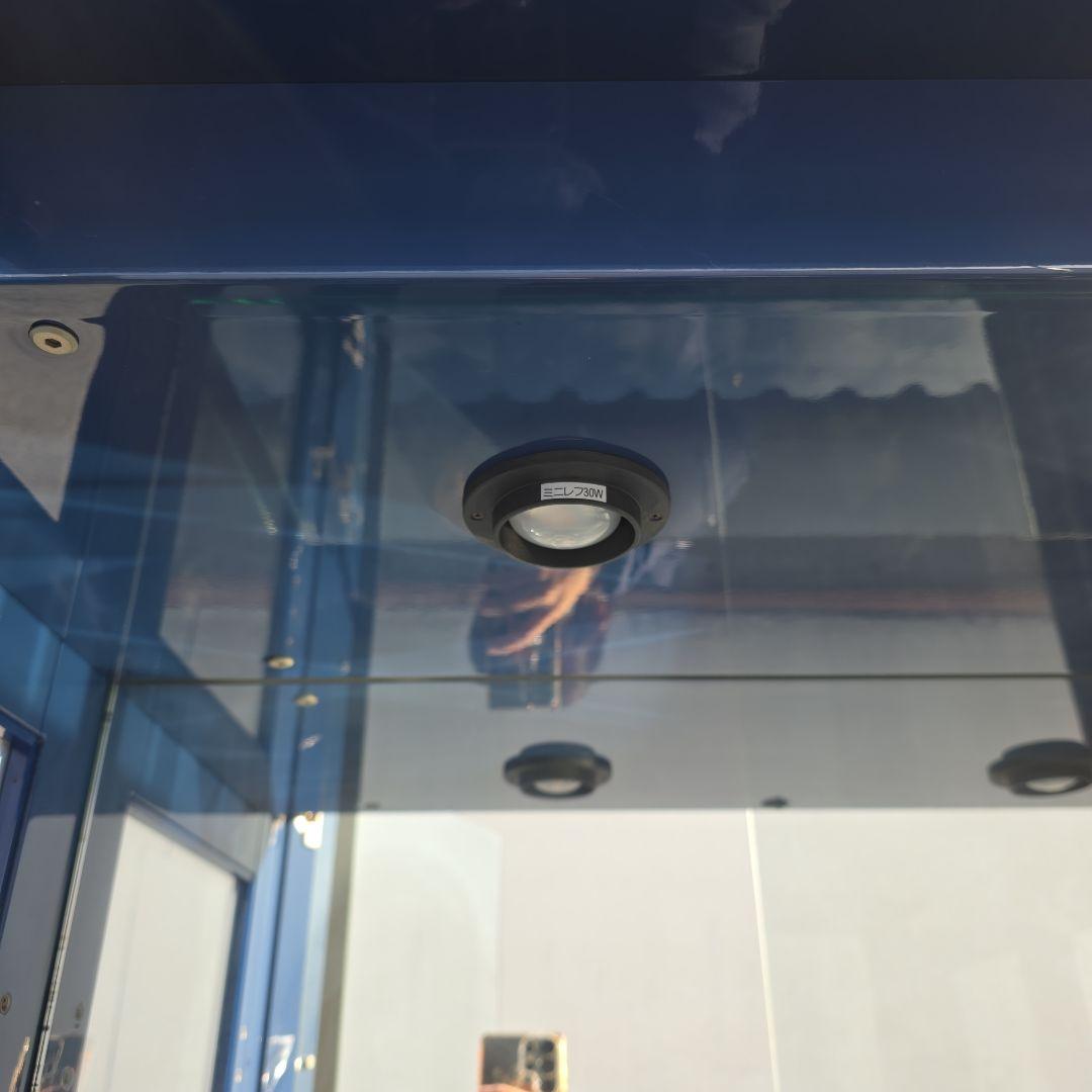 駿河家具 オーダーメイド ガラスケース LED照明付き