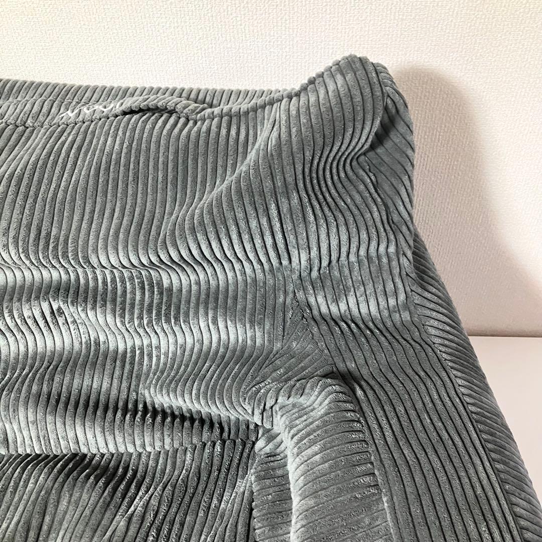 【美品】 LOOSY HUGME 1人掛けビーズソファ CHARCOAL ソファ