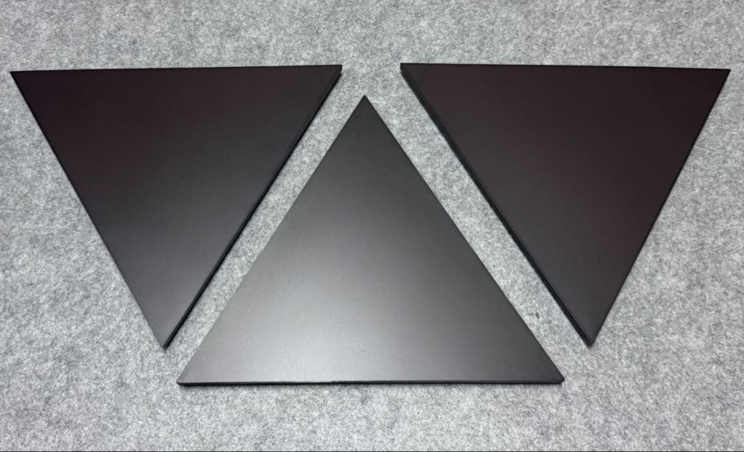 Nanoleaf Shapes ブラックトライアングル 拡張パック（3枚入り）