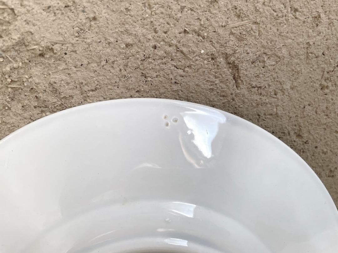 クレイユモントローレリーフ 平皿 N-892/フランスアンティーク