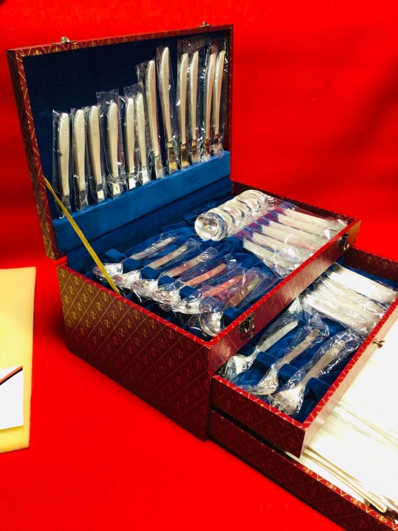 日本航空 JAL 国際線ファーストクラス使用 カトラリー 50点セット 当時物