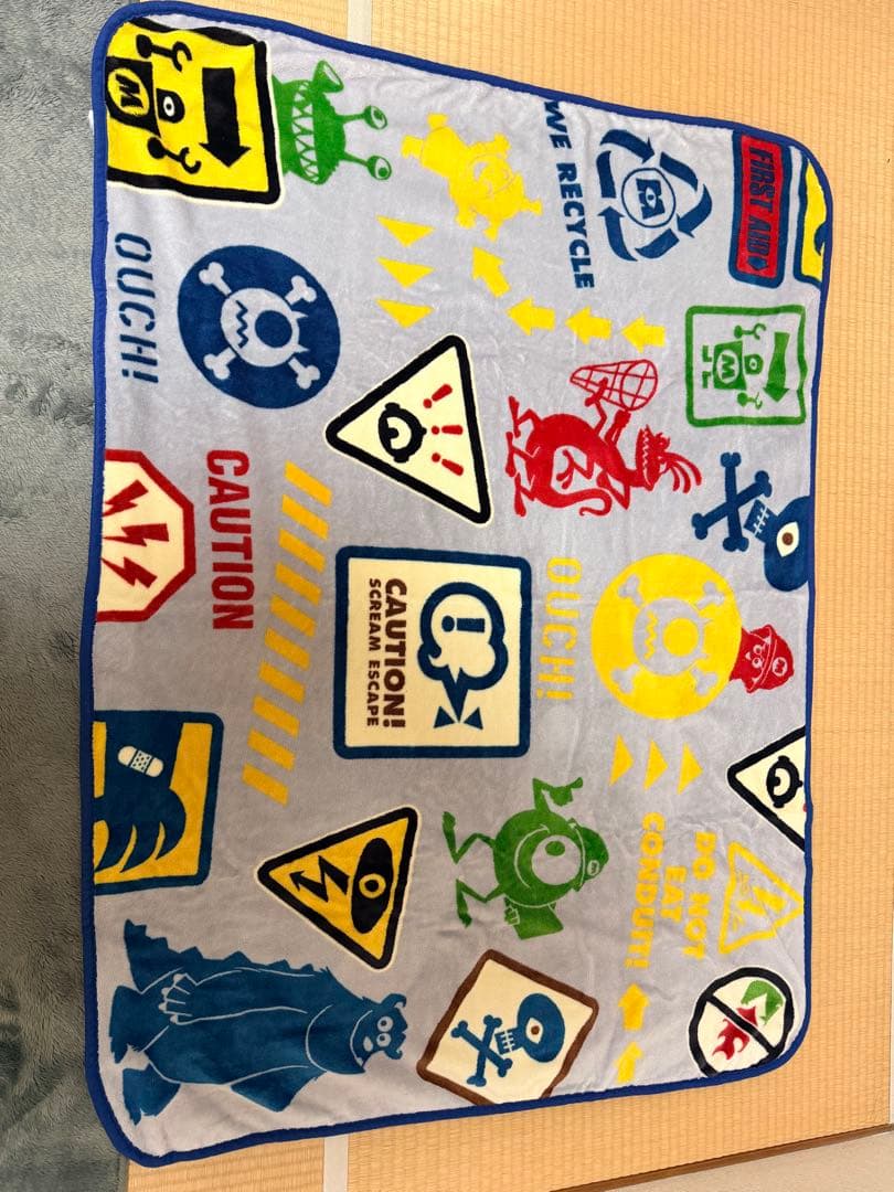 モンスターズインク　ブランケット　ride & go seek