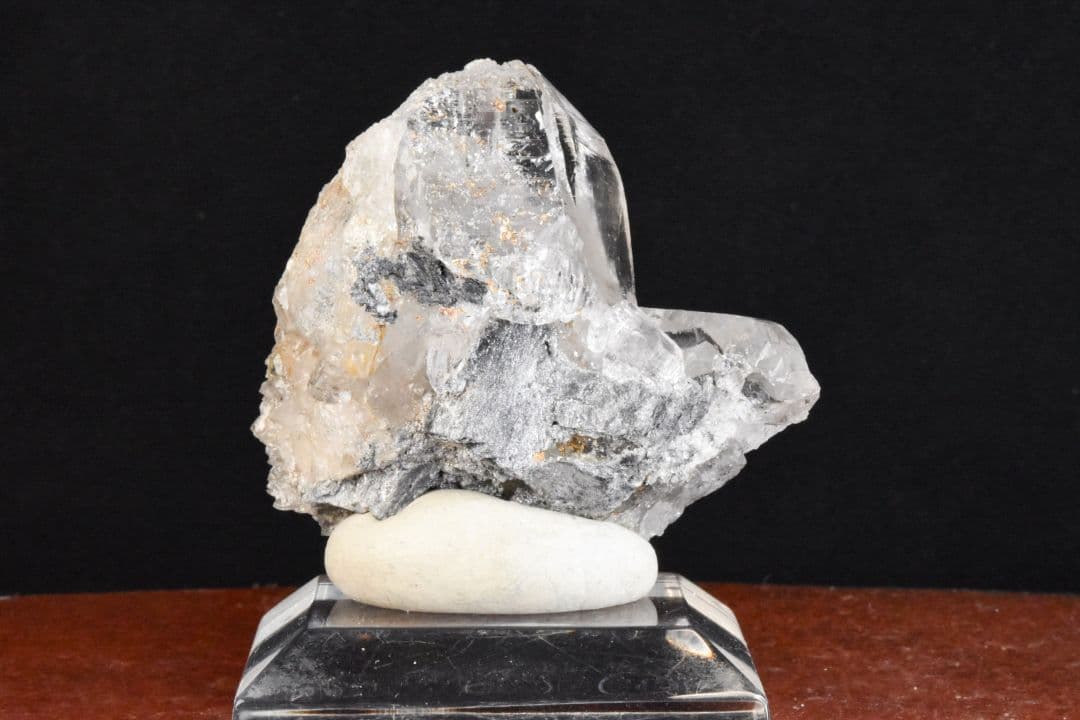 カイラス産 ルチルグリッド付きクォーツ