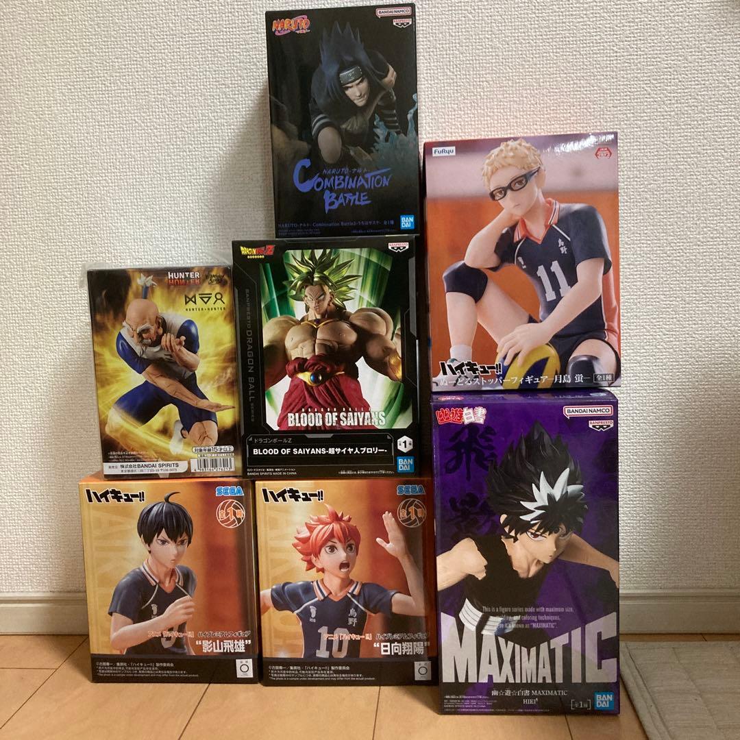 ジャンプコミックス フィギュア 7体セット まとめ売り - メルカリ