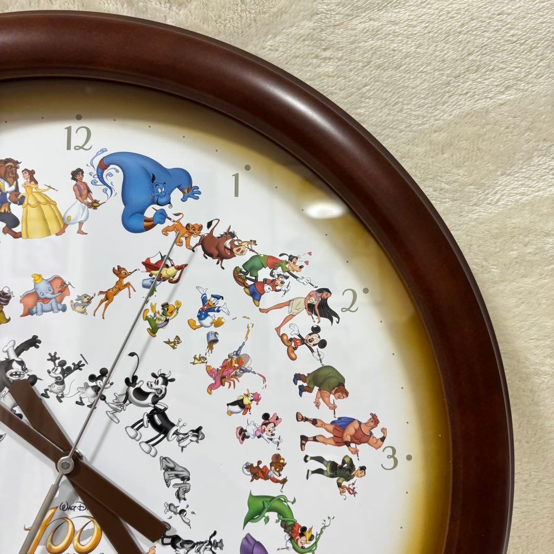 【希少品】SEIKO ディズニー 100周年 記念品 掛け時計 FW532B