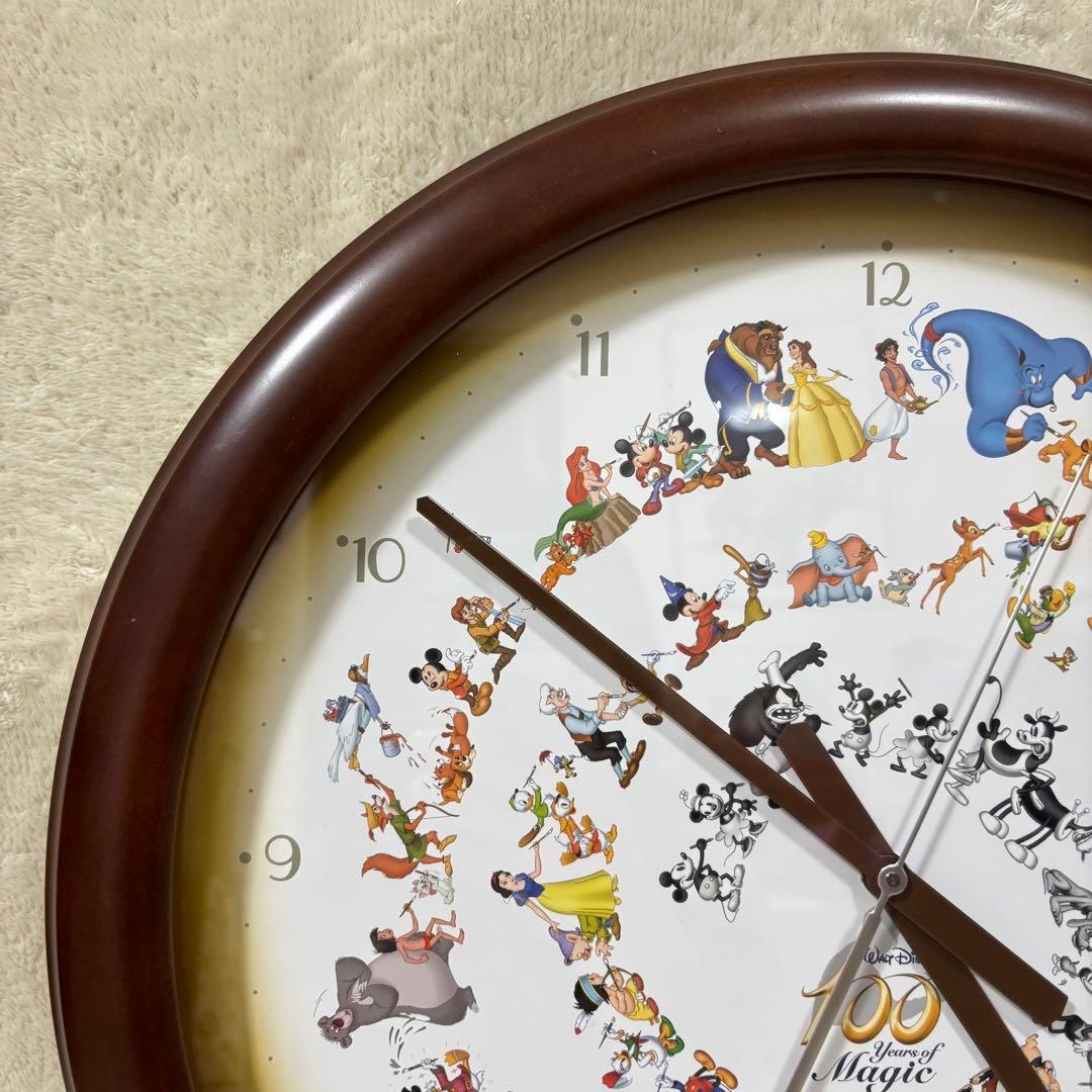 【希少品】SEIKO ディズニー 100周年 記念品 掛け時計 FW532B