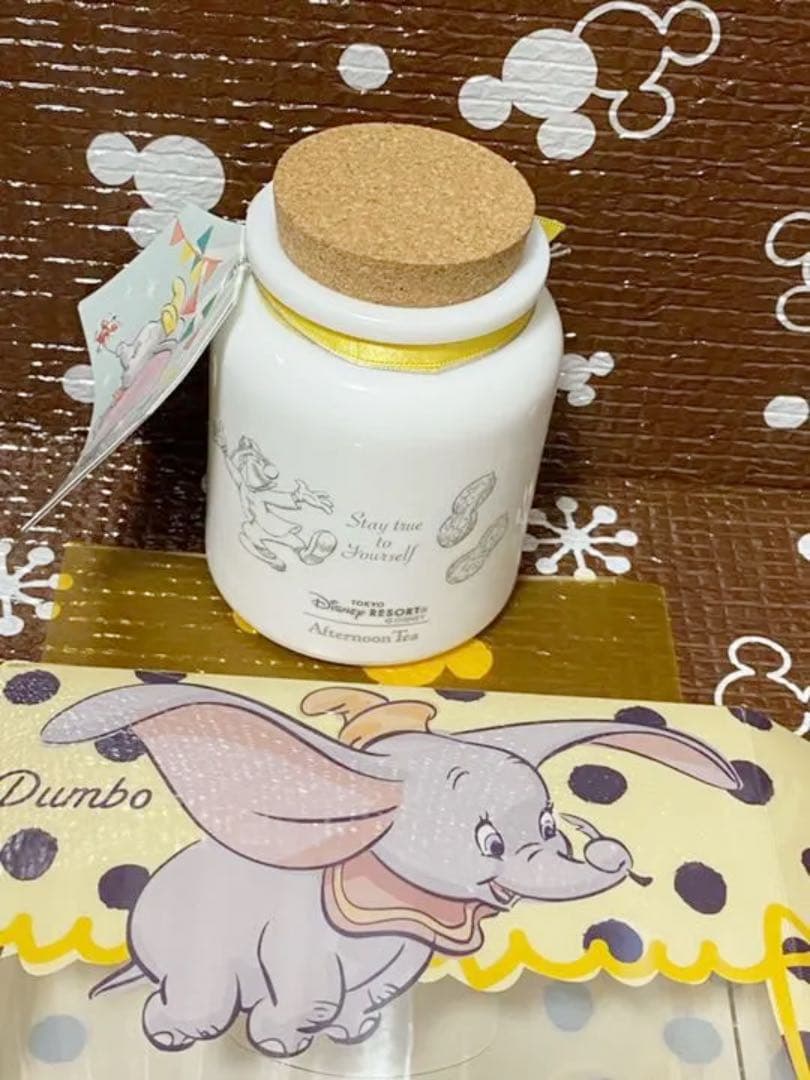 東京ディズニーリゾートコラボAfternoonTeaダンボ硝子容器