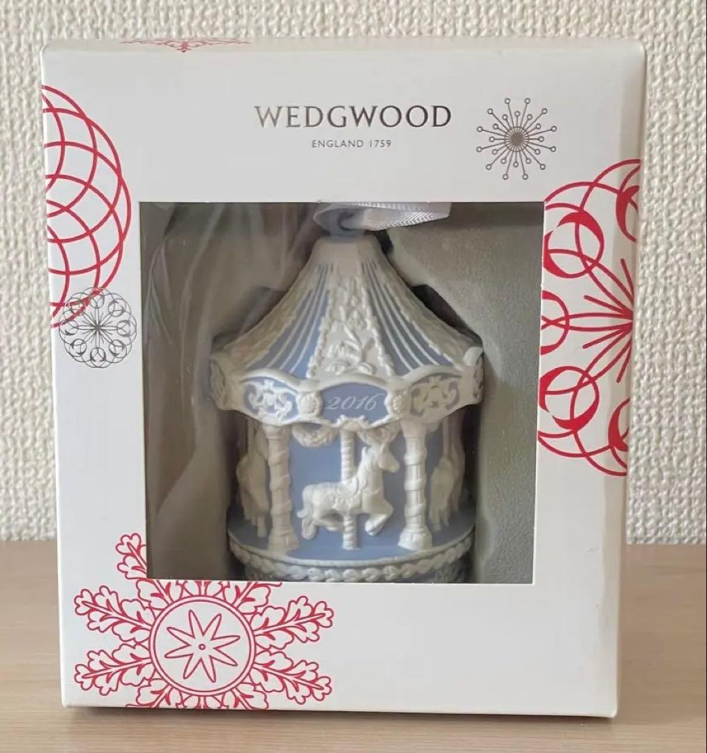 ウェッジウッド クリスマスオーナメント 2016メリーゴーランド - メルカリ