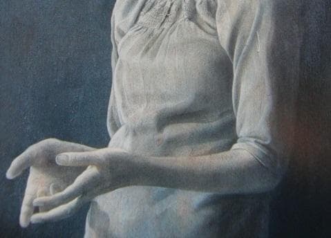 諏訪敦、【12years】、希少な額装用画集より、新品額装付、状態良好