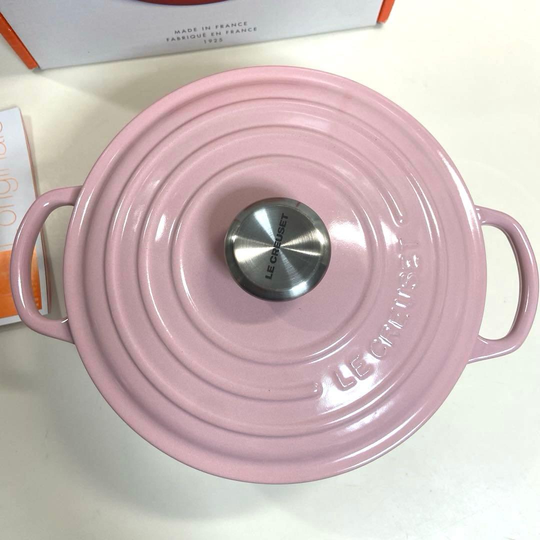 【未使用】廃盤品　ルクルーゼ　ココットロンド鋳鉄 20cm