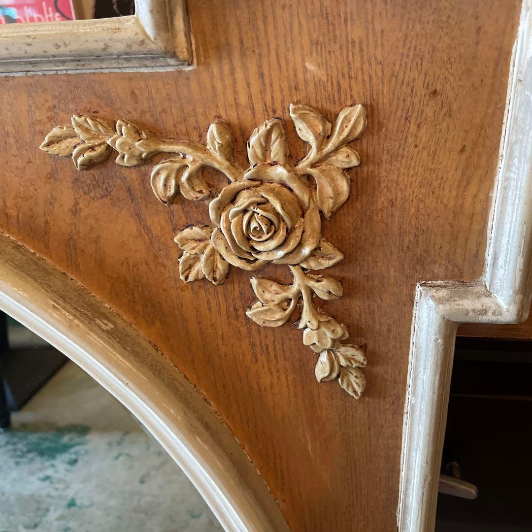 イタリア・アンティーク壁掛けミラー