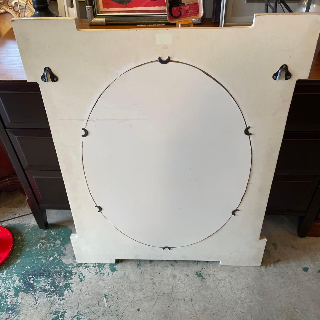 イタリア・アンティーク壁掛けミラー