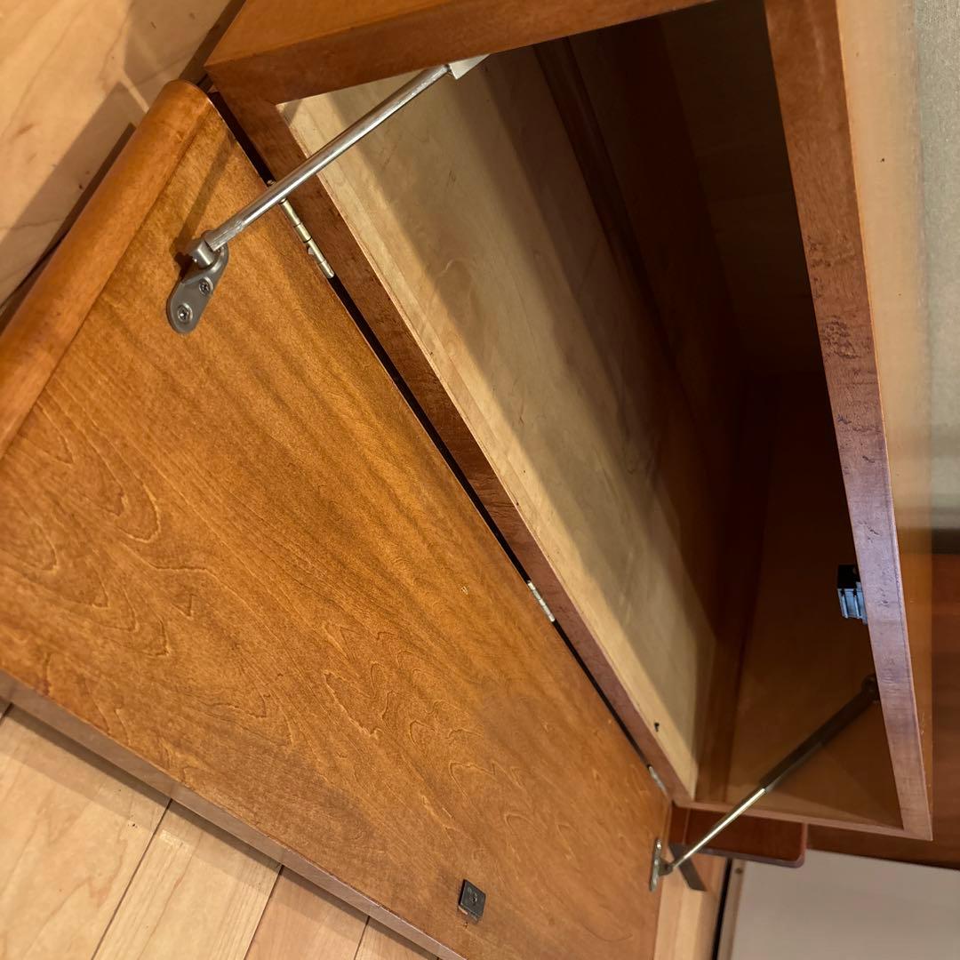 テレビ台　バーズアイメープル　オーダーメイド　天然　 ローボード TVボード