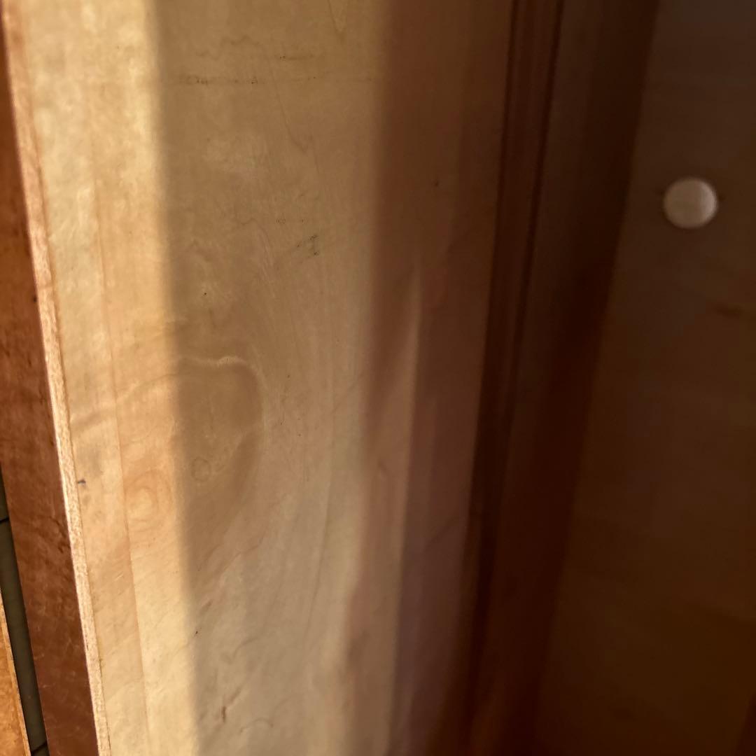 テレビ台　バーズアイメープル　オーダーメイド　天然　 ローボード TVボード