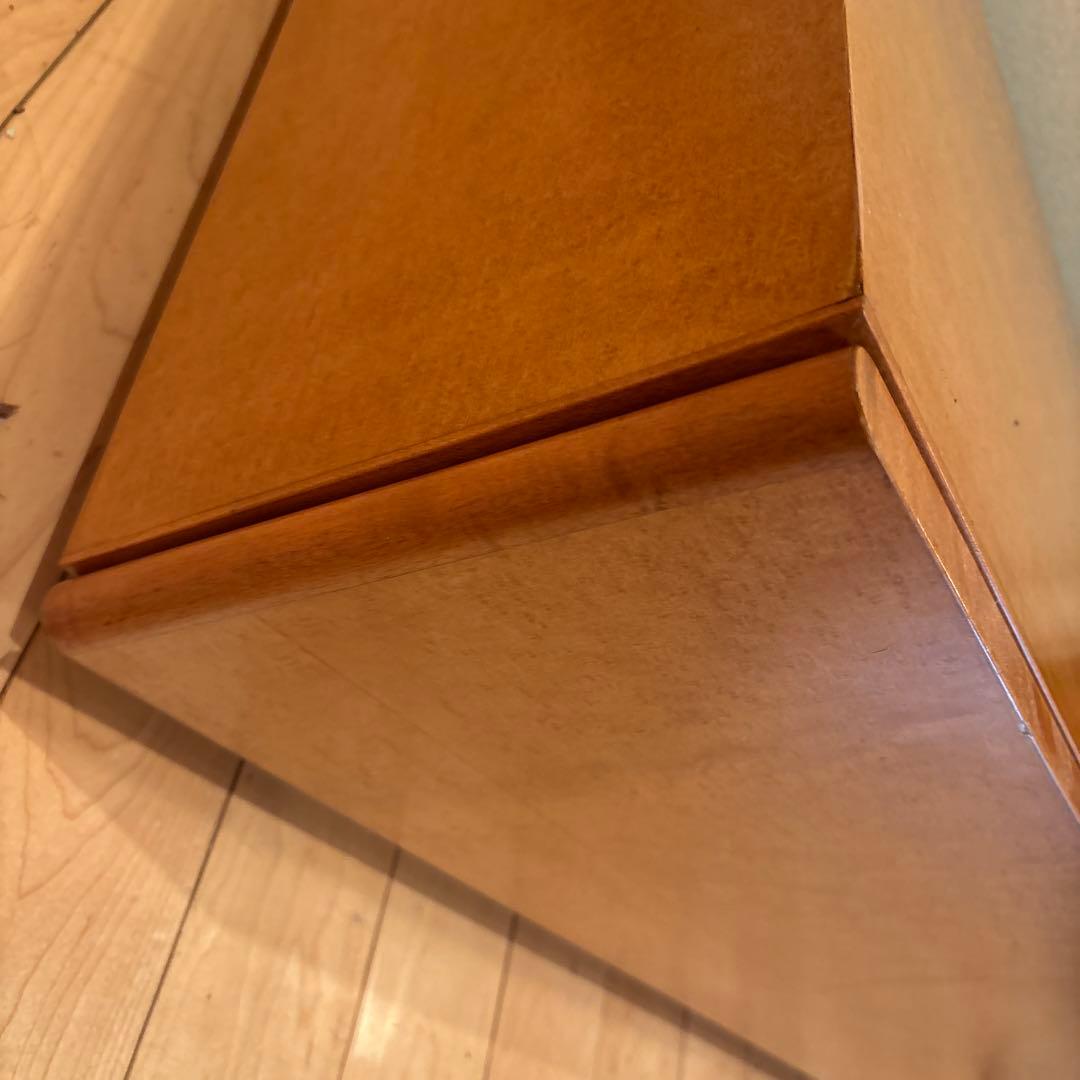 テレビ台　バーズアイメープル　オーダーメイド　天然　 ローボード TVボード