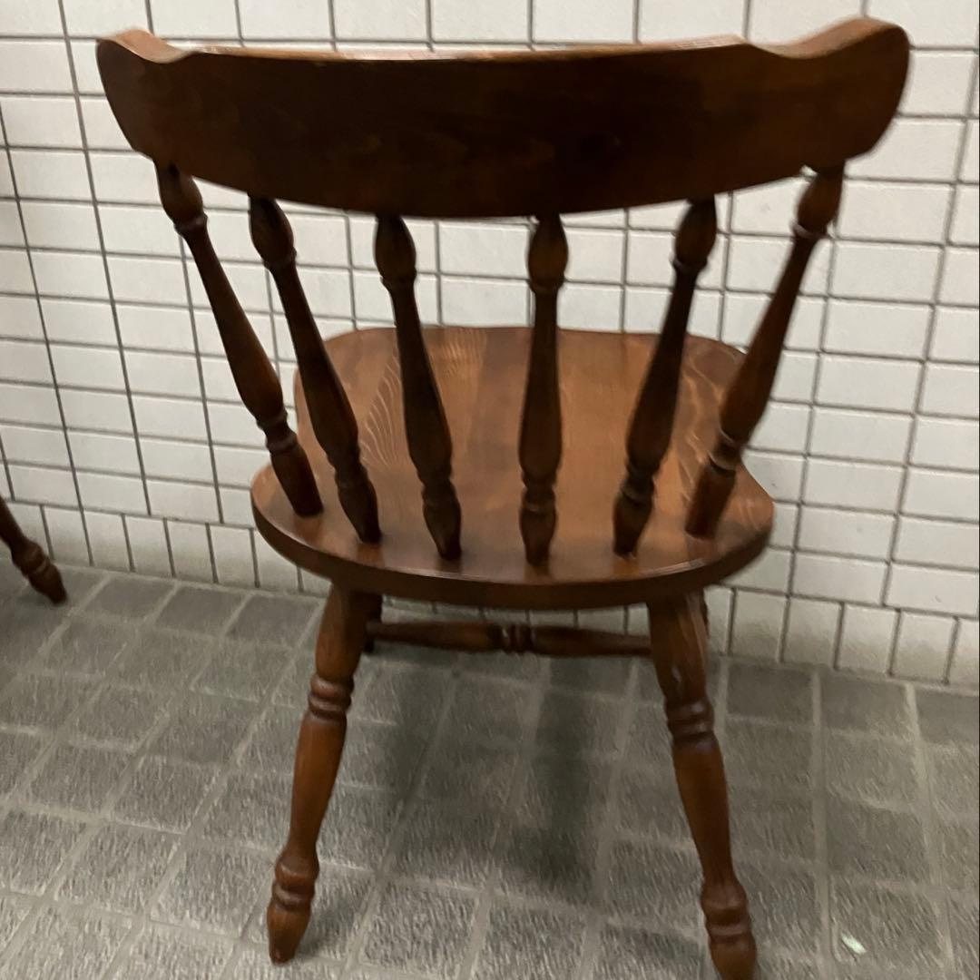 飛騨産業 柏木工 ウィンザーアームレスチェア アンティーク ダイニング
