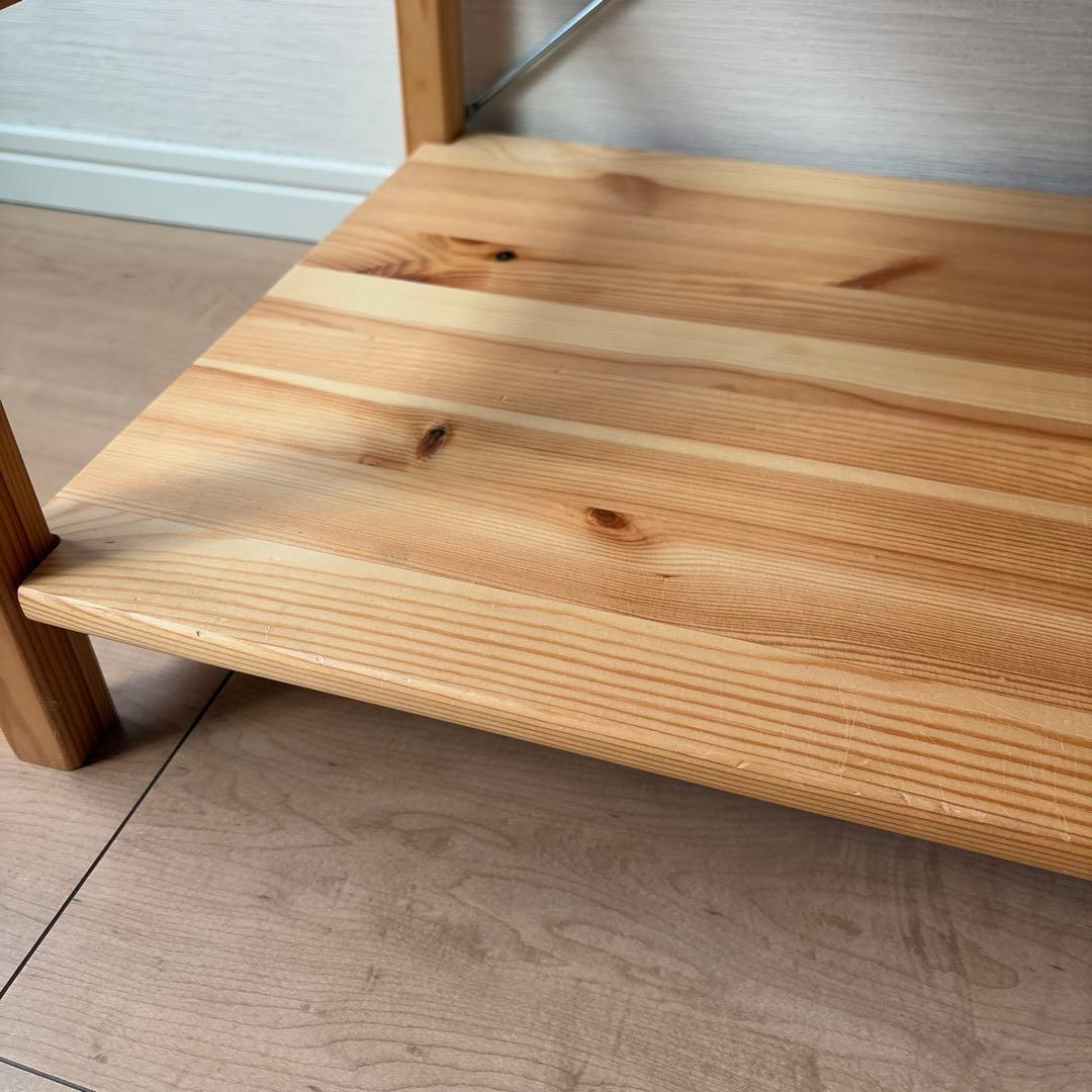 無印良品 パイン材ユニットシェルフ・８６ｃｍ幅・小
