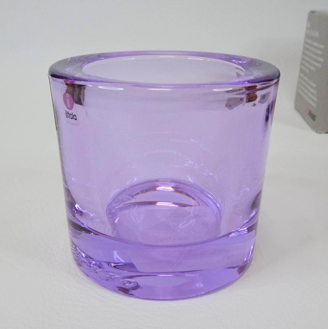  Kivi キャンドルホルダー ラベンダー【廃盤色】新品・未使用