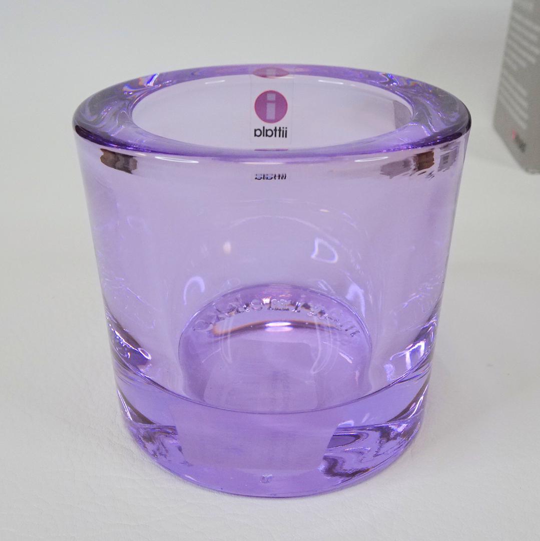  Kivi キャンドルホルダー ラベンダー【廃盤色】新品・未使用