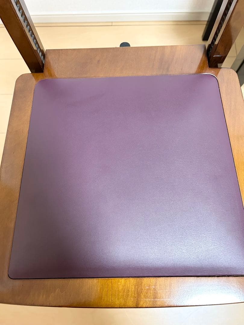 ピアノ トムソン椅子 木目 茶 ウォールナット