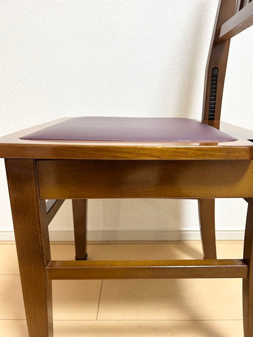 ピアノ トムソン椅子 木目 茶 ウォールナット