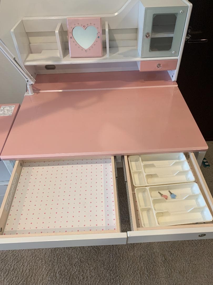 KOIZUMIの学習机　モデル：SDF-303PW　机のみ