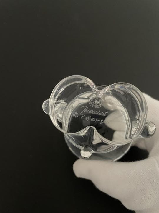 未使用　Baccarat　バカラ　ドラえもん　フィギュア置物　美品