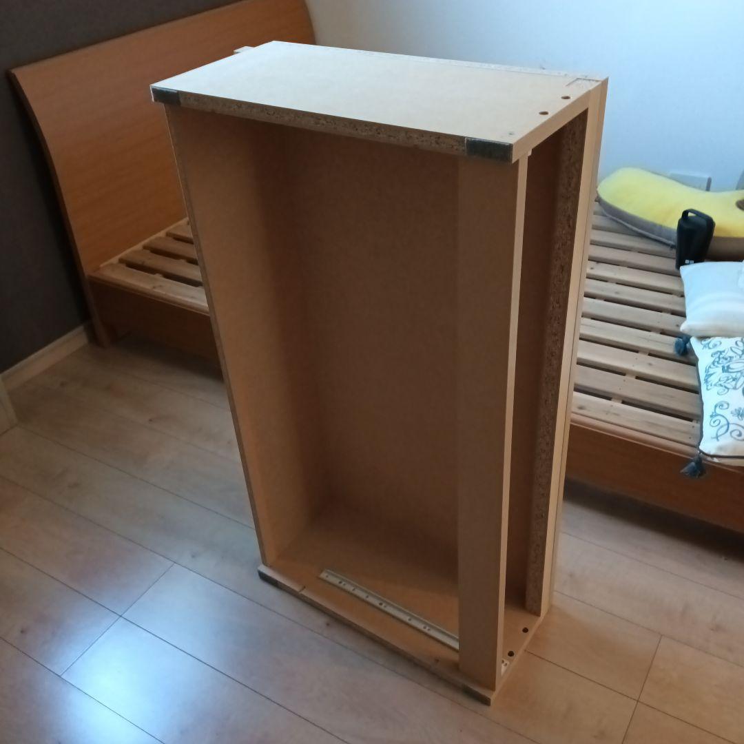 ニトリ　シングルベッド収納付き