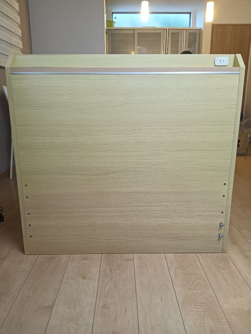 ニトリ　シングルベッド収納付き