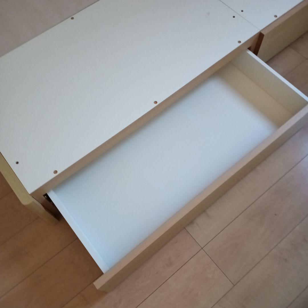 ニトリ　シングルベッド収納付き