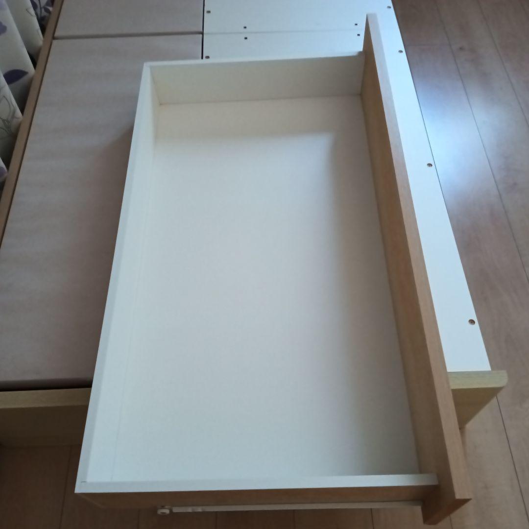 ニトリ　シングルベッド収納付き