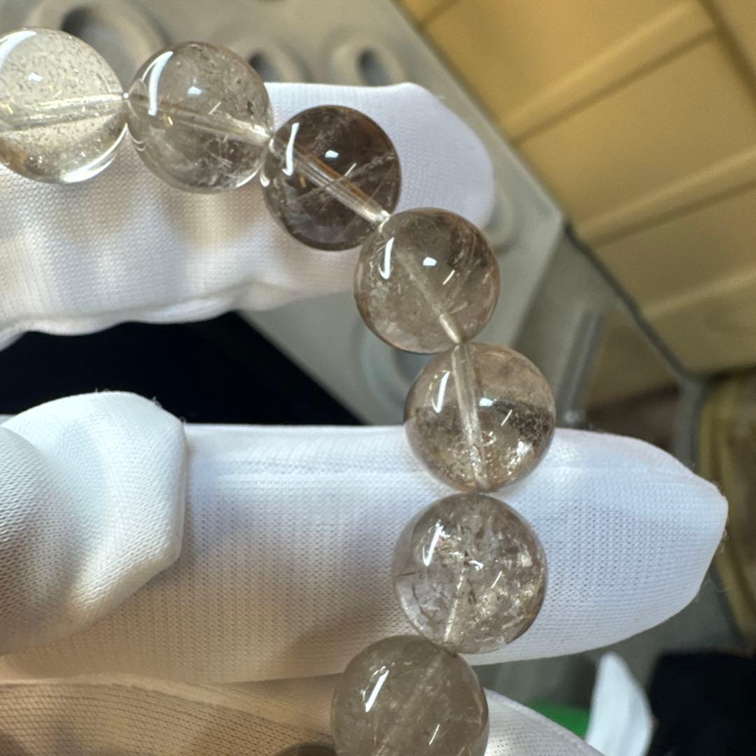 【ヒマラヤ産】スモーキークォーツ　12.4mm ルチル有り