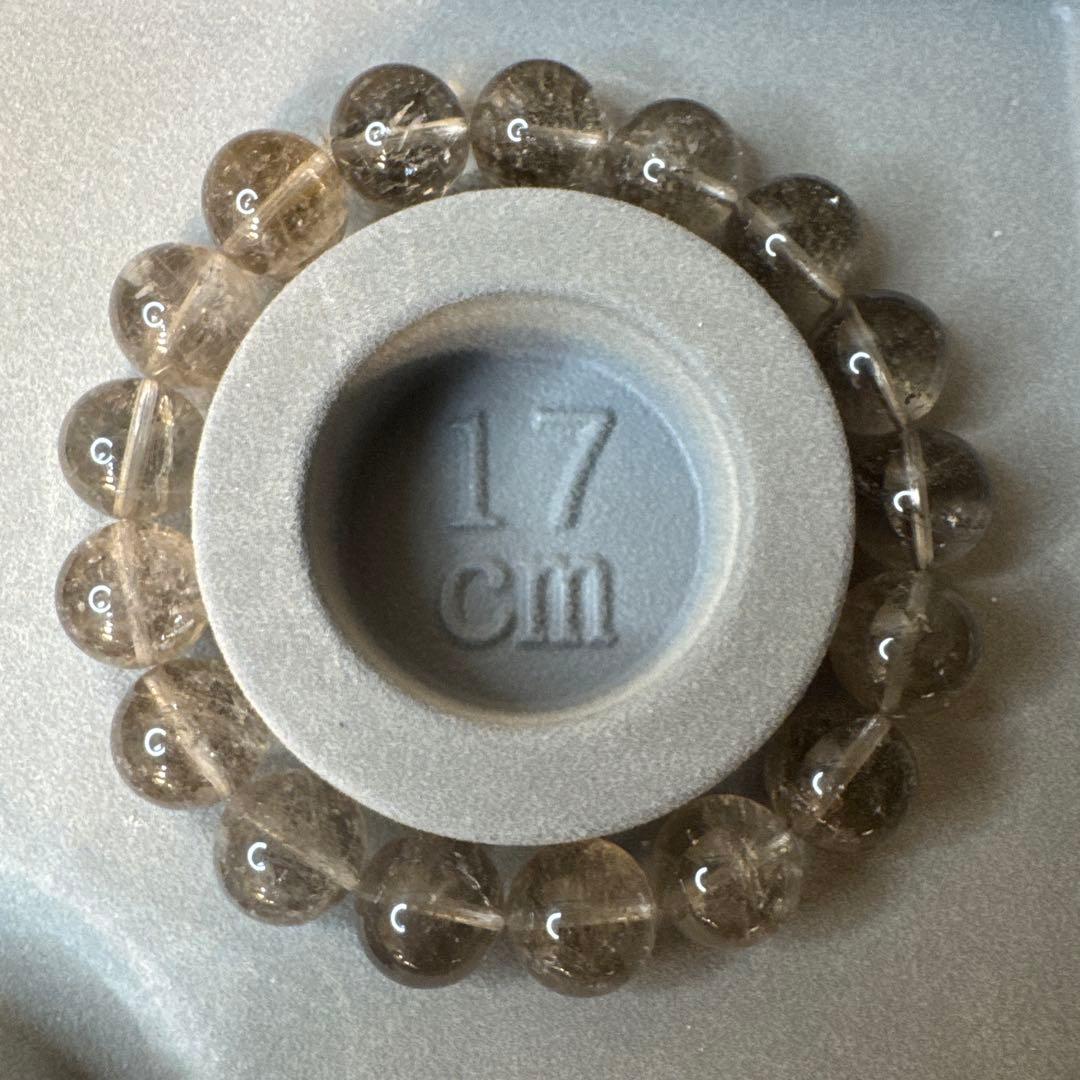 【ヒマラヤ産】スモーキークォーツ　12.4mm ルチル有り