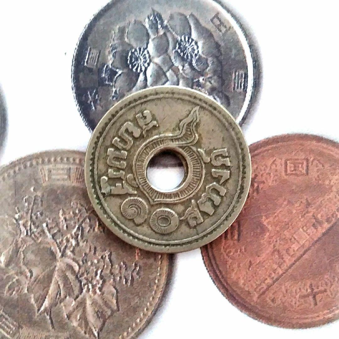 タイ王国 シャムラス10サタン硬貨 4076 - メルカリ