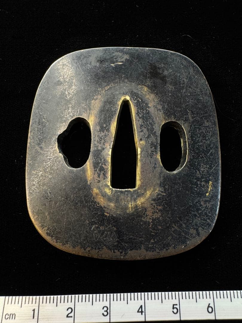 無銘 赤銅地鐔 鍔 拵 日本刀 刀装具 骨董 古美術 江戸時代 - メルカリ