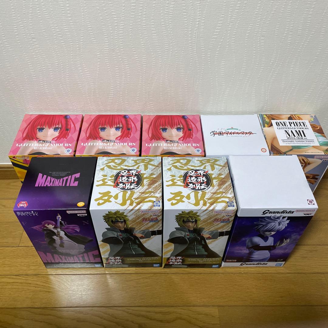プライズフィギュア 9個 まとめ売り - メルカリ