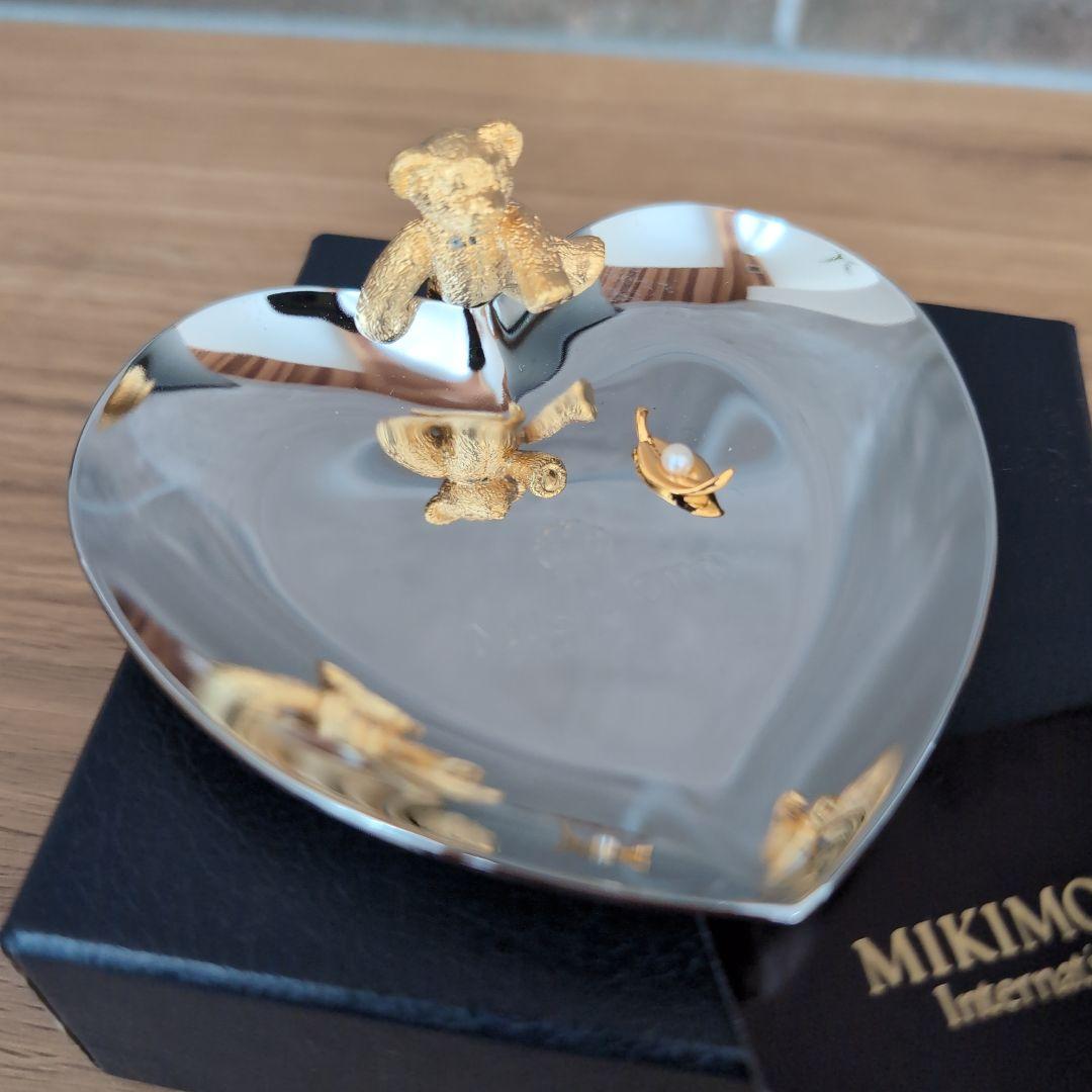 MIKIMOTO ミキモト アクセサリートレイ くま ベア ハート - メルカリ