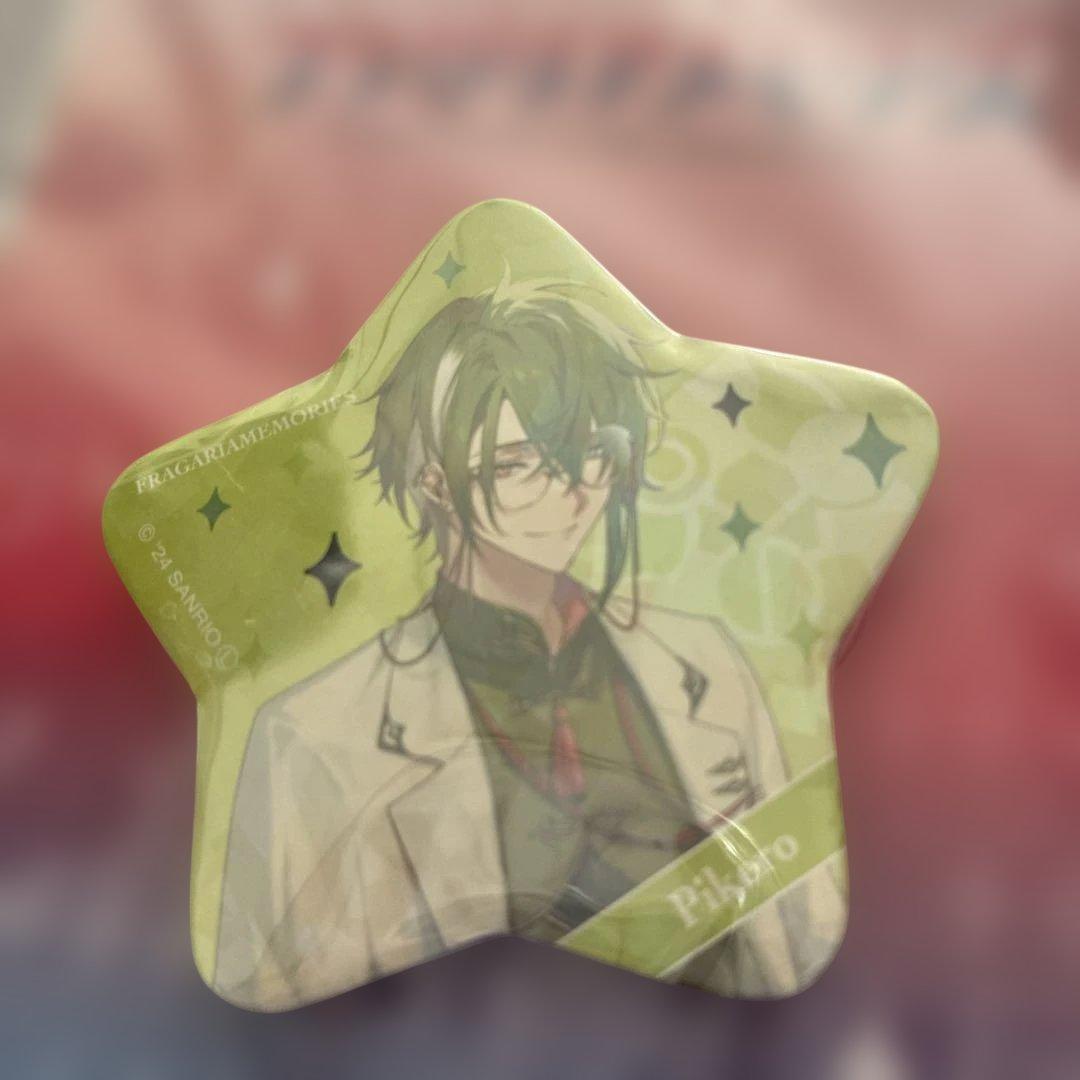 フラガリアメモリーズ / ピケロ】星型缶バッジ① - メルカリ