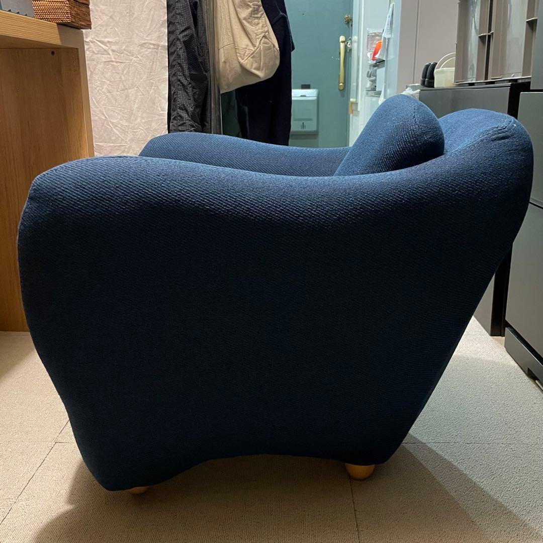 ヤ*ス様 IDEE MINI MILLER ARM CHAIR Navy/イデー