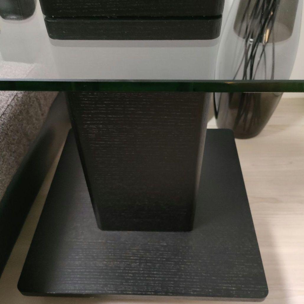 ARMONIA アルモニア サイドテーブル Karen ブラック ガラス天板